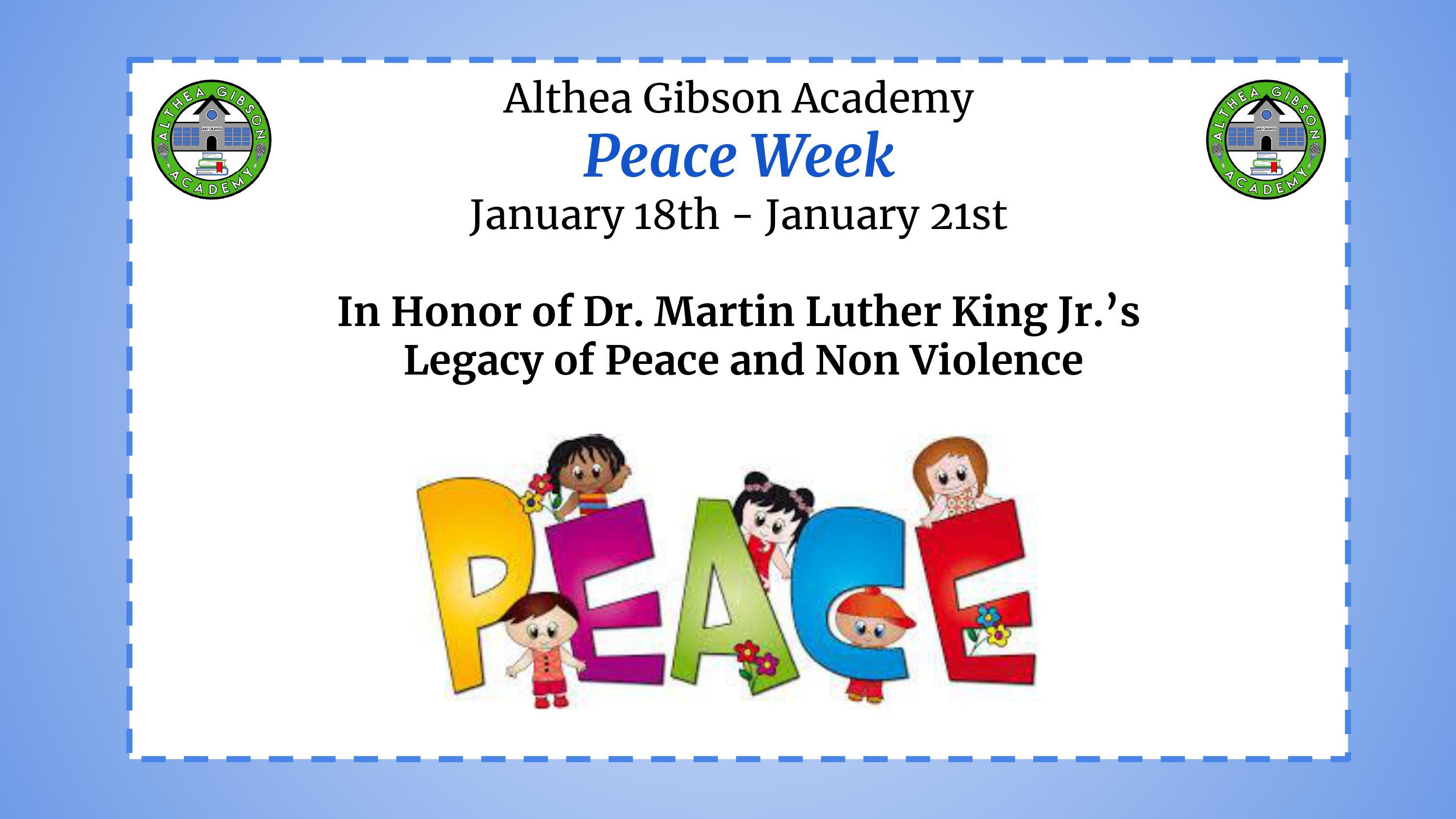 peace week